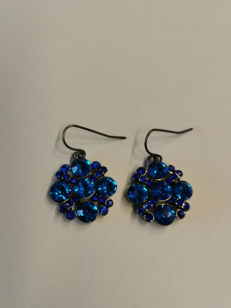 Ohrhänger Magic Blue Damen