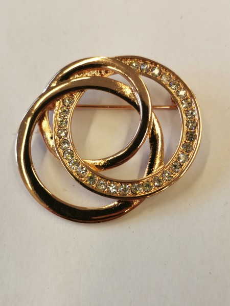 Brosche Rosé Glam Damen