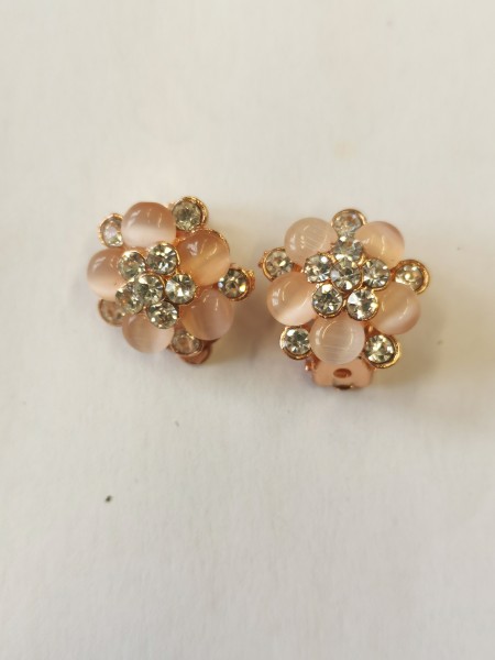 Ohrstecker Quartz Flower Damen