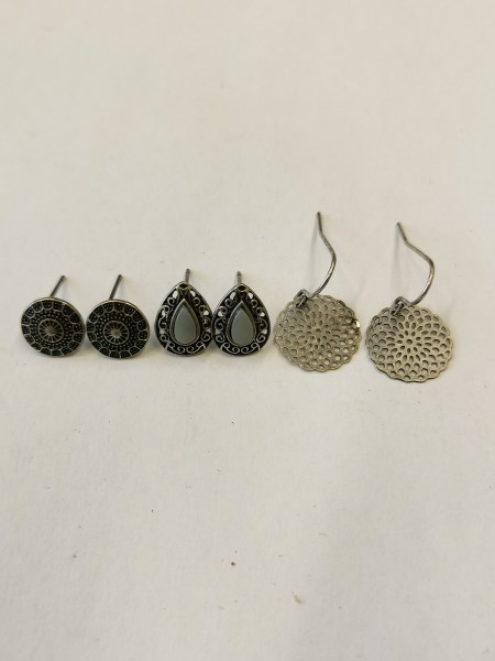 Ohrstecker Silver Moment Trio Damen